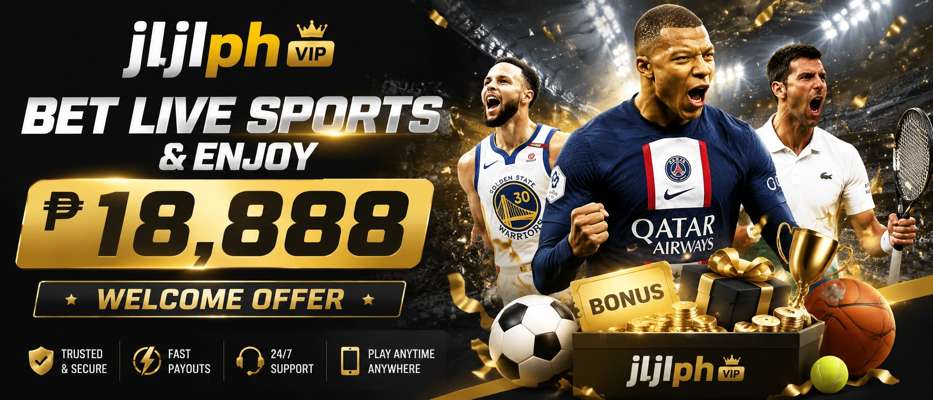 Sports betting hero visual for Filipino players
