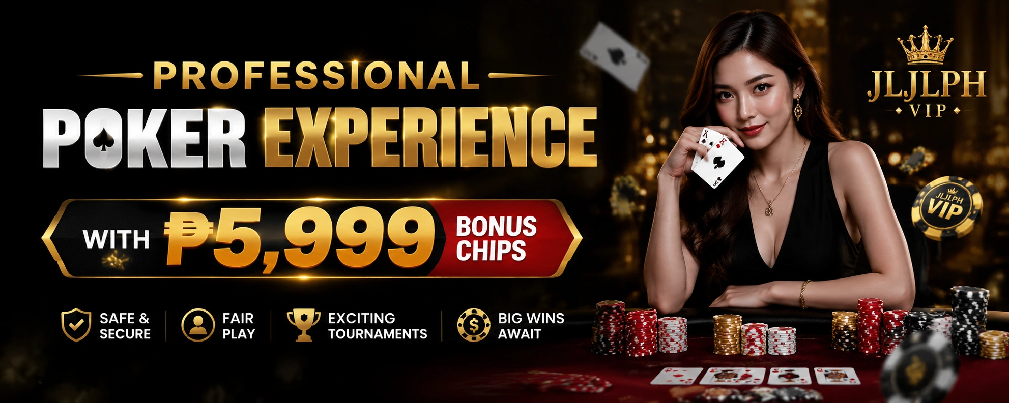 Poker room showcase image